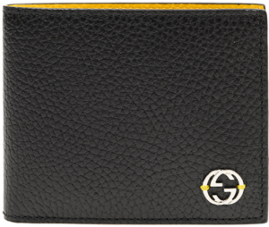 Vi Gucci GG Interlocking 'Black Yellow' 610464-CAO2N-1041