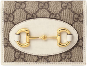 Vi Gucci Horsebit 1955 Card Case 'White' 621887-92TCG-9761