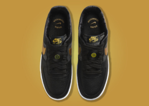 Giay Nike Air Force 1 Low LV8 'Black Metallic Gold' FN6977-010