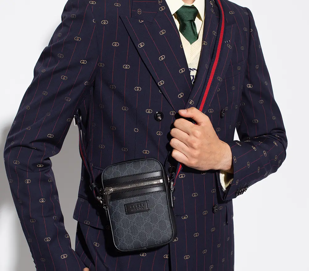 Tui Gucci GG Messenger Bag 'Black' 682357-K5RLN-1095