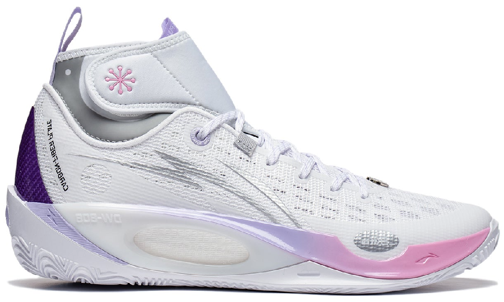 Giay Li-Ning Wade 808 'White Purple' ABAT007-1