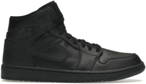 Giay Nike Air Jordan 1 Mid 'Triple Black' 554724-091