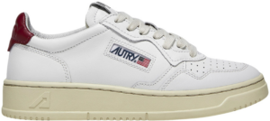 Giay Autry Medalist Low 'White Bordeaux' AULW-LL43