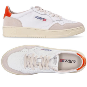 Giay Autry Medalist Low 'White Orange' AULM-LS45