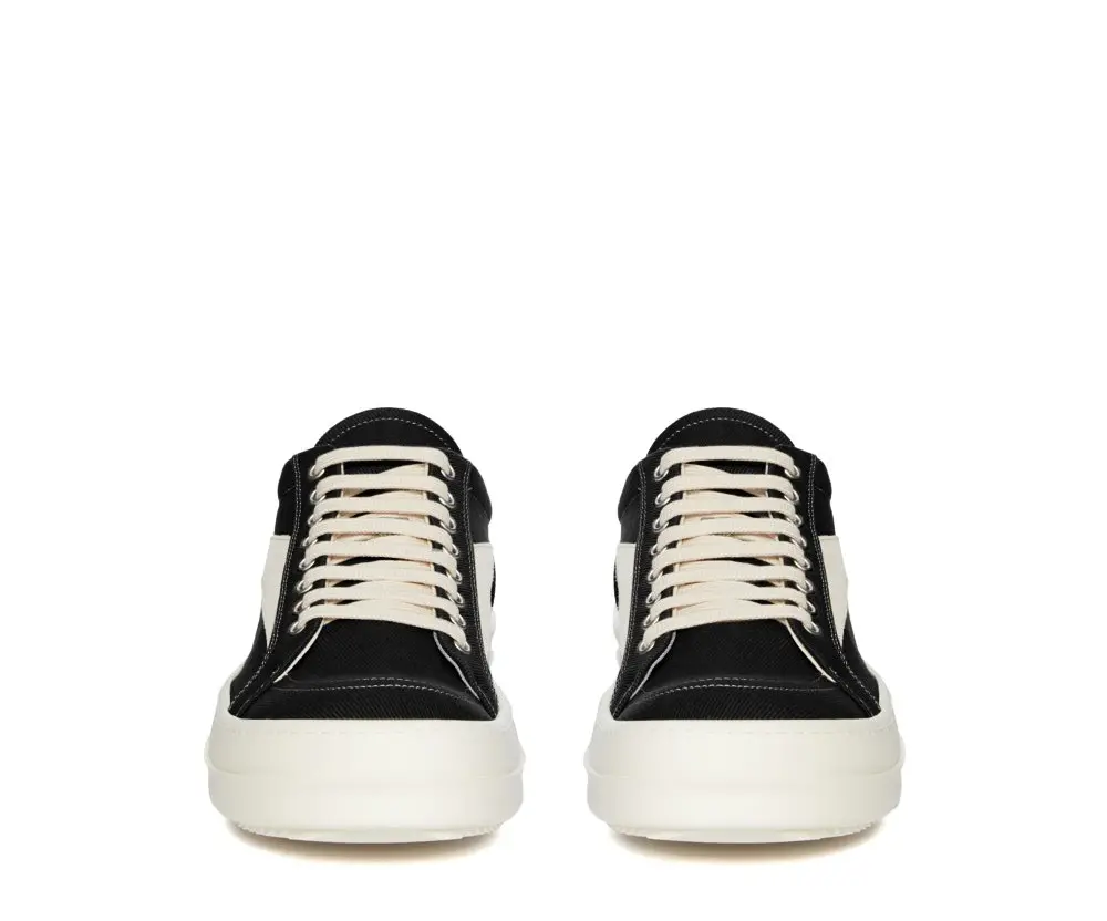 Giay Rick Owens Drkshdw Luxor Denim Vintage 'Black Milk' DU02C5803DO-911