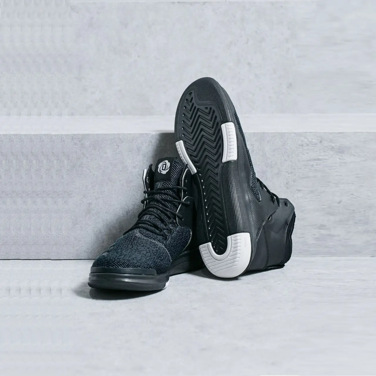 Giay Adidas D Rose Lakeshore Ultra 'Black White' BB8226