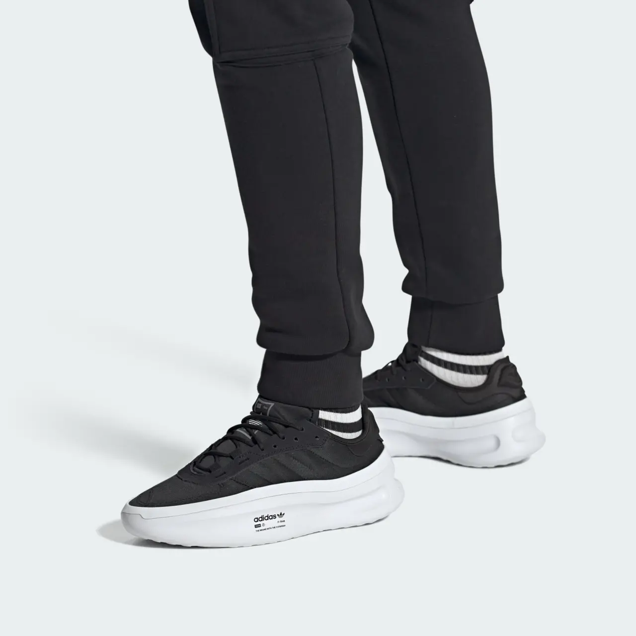 Giay Adidas AdiFOM TRXN 'Black White' IF2226