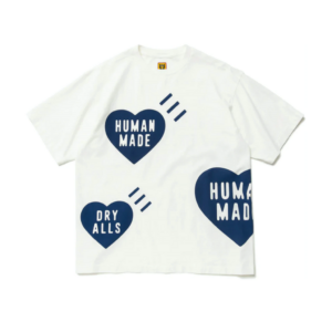 Ao Human Made Big Heart T-Shirt 'Navy'