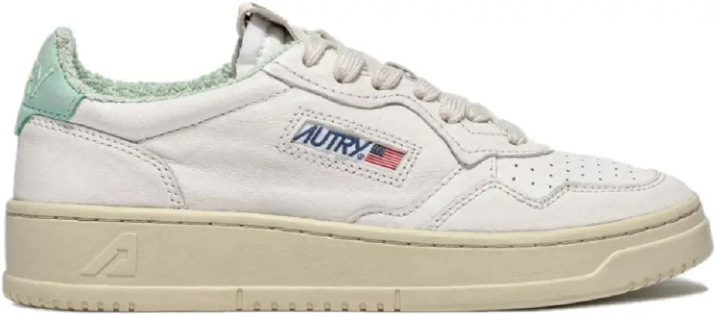 Giay Autry Medalist Low 'White Light Blue' AULW-SP06