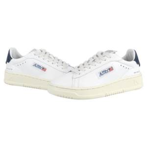 Giay Autry Dallas Low Leather 'White Blue' ADLW-NW05