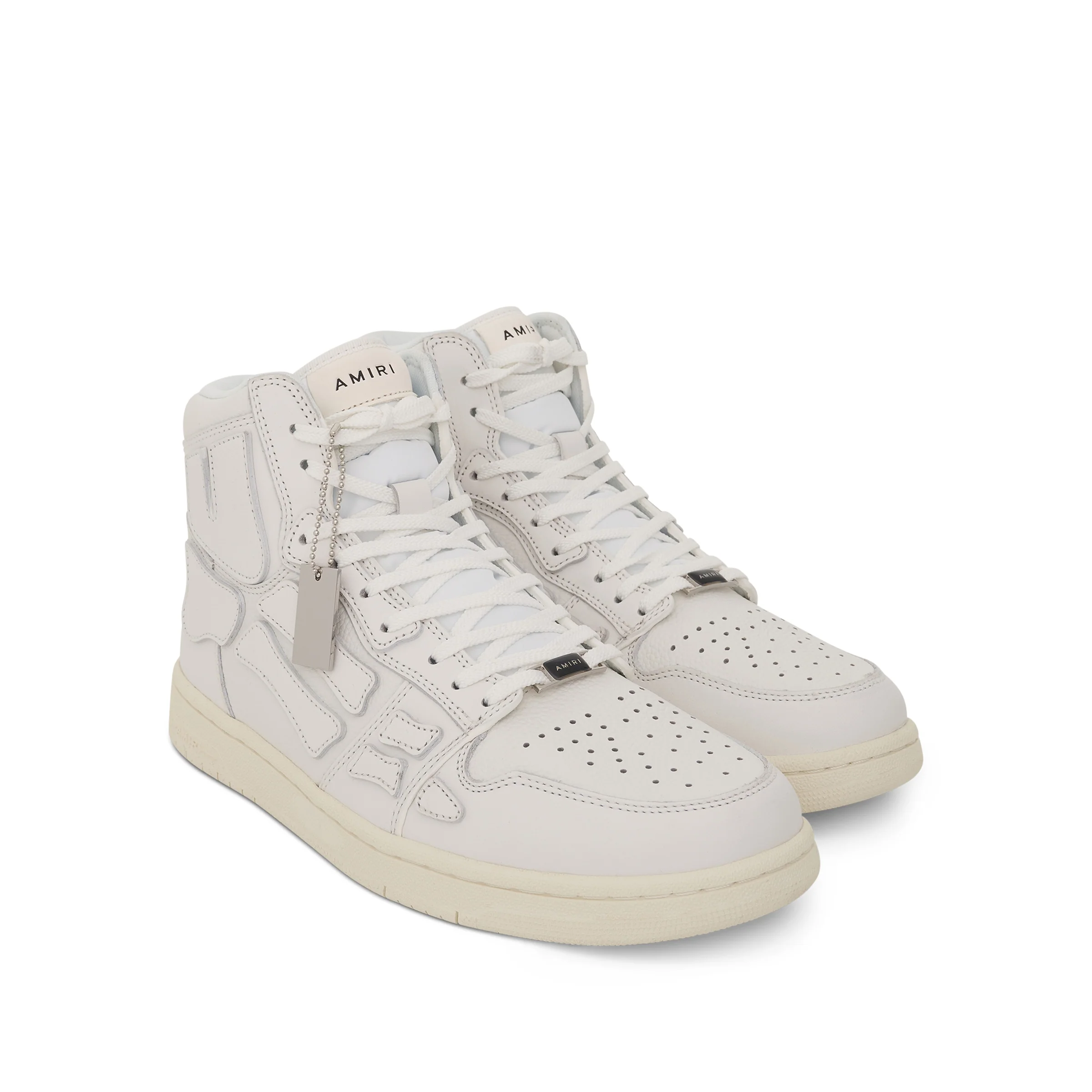 Giay Amiri Skel Hi Top 'White' MFS002-100