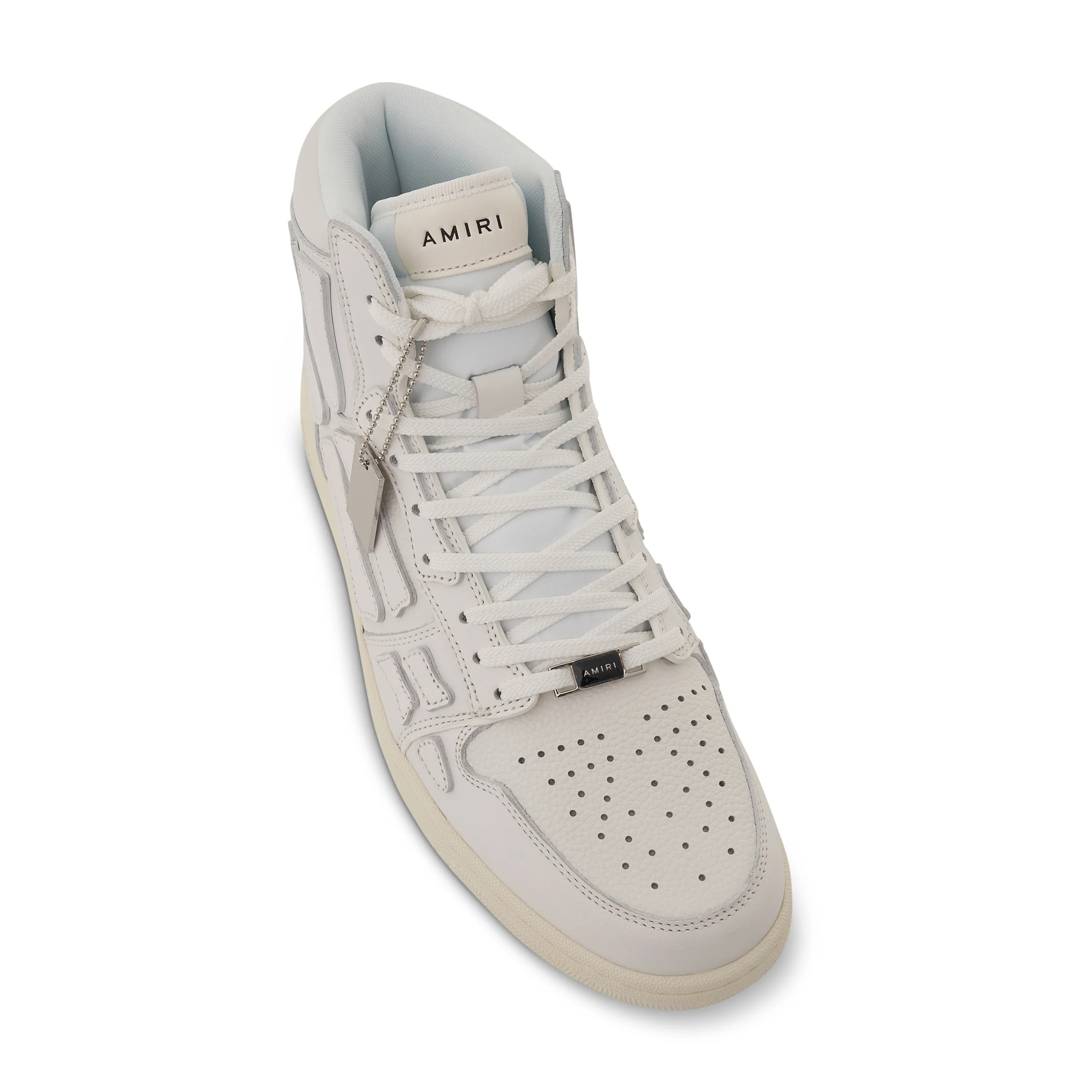 Giay Amiri Skel Hi Top 'White' MFS002-100