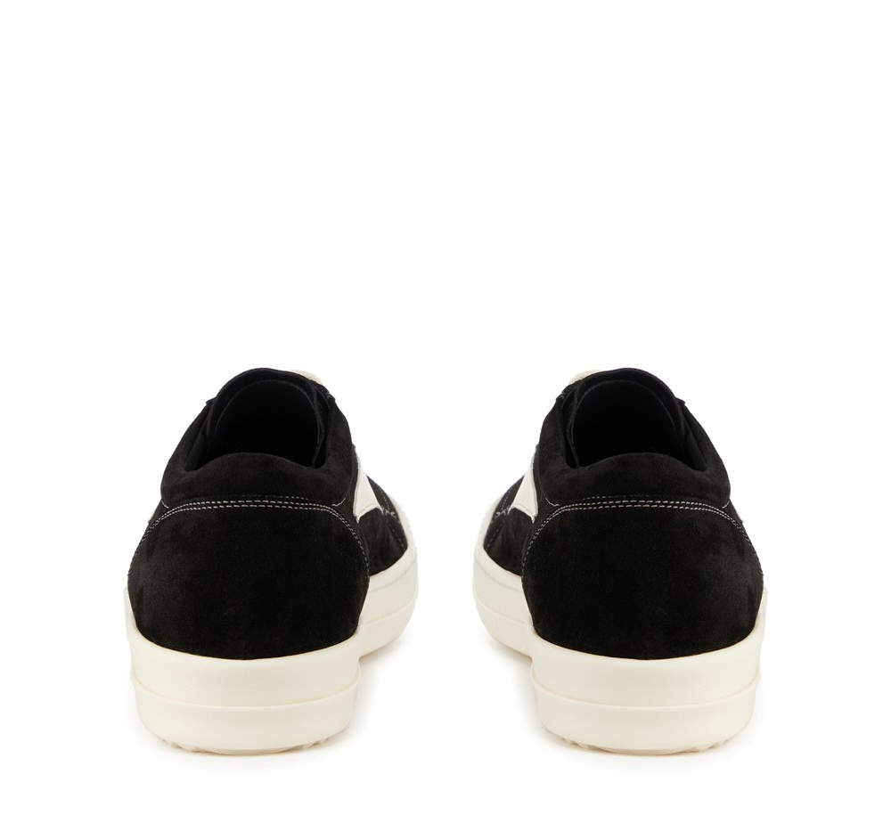 Giay Rick Owens Suede Vintage 'Black Milk White' RU01C4897LVSLPO-911