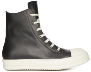 Giay Rick Owens Full Grain Calf 'Black Milk White' RP01C5890LPO-911