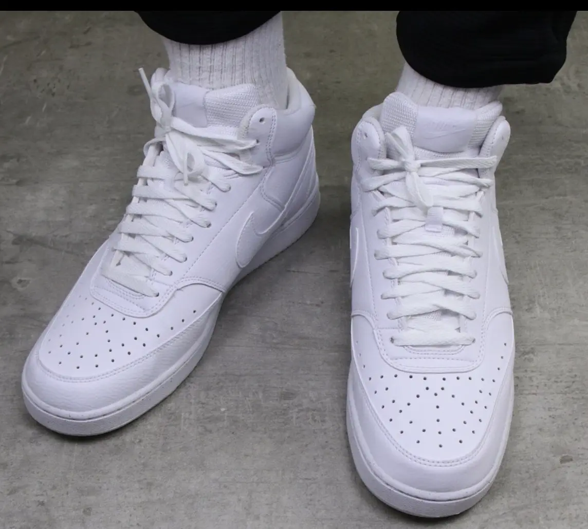 Giay Nike Court Vision Mid Next Nature 'Triple White' DN3577-100