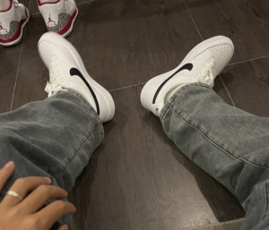 Giay Nike Court Vision Mid Next Nature 'White Black' DN3577-101