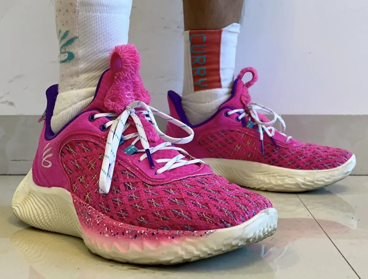 Giay Under Armour Curry Flow 9 'Abby Cadabby' 3024248-605