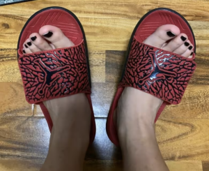 Dep Nike Air Jordan Hydro 7 'Red Burst' BQ6291-600