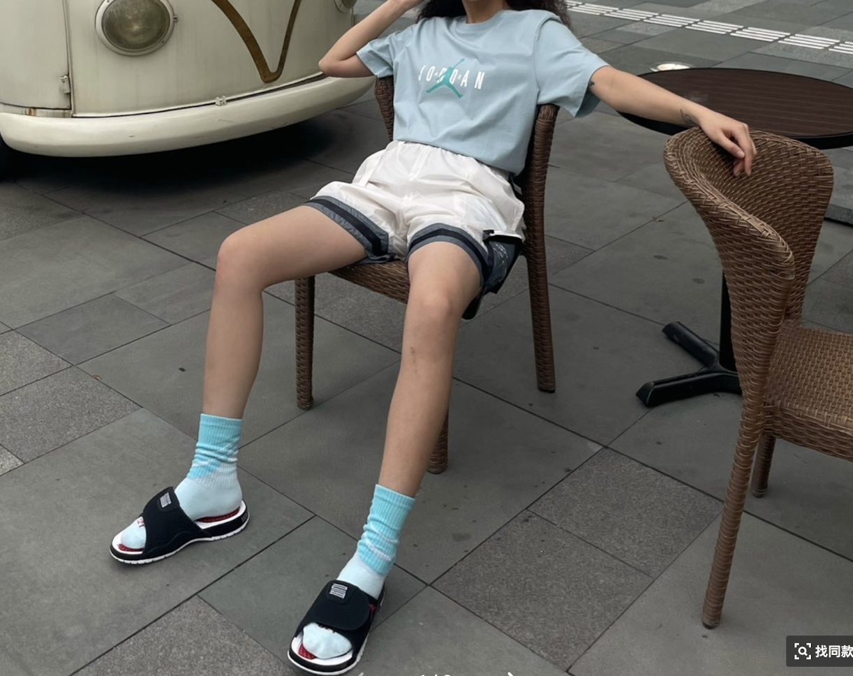 Dep Nike Jordan Hydro 4 Retro Slide GS 'Black Grey' 532226-006