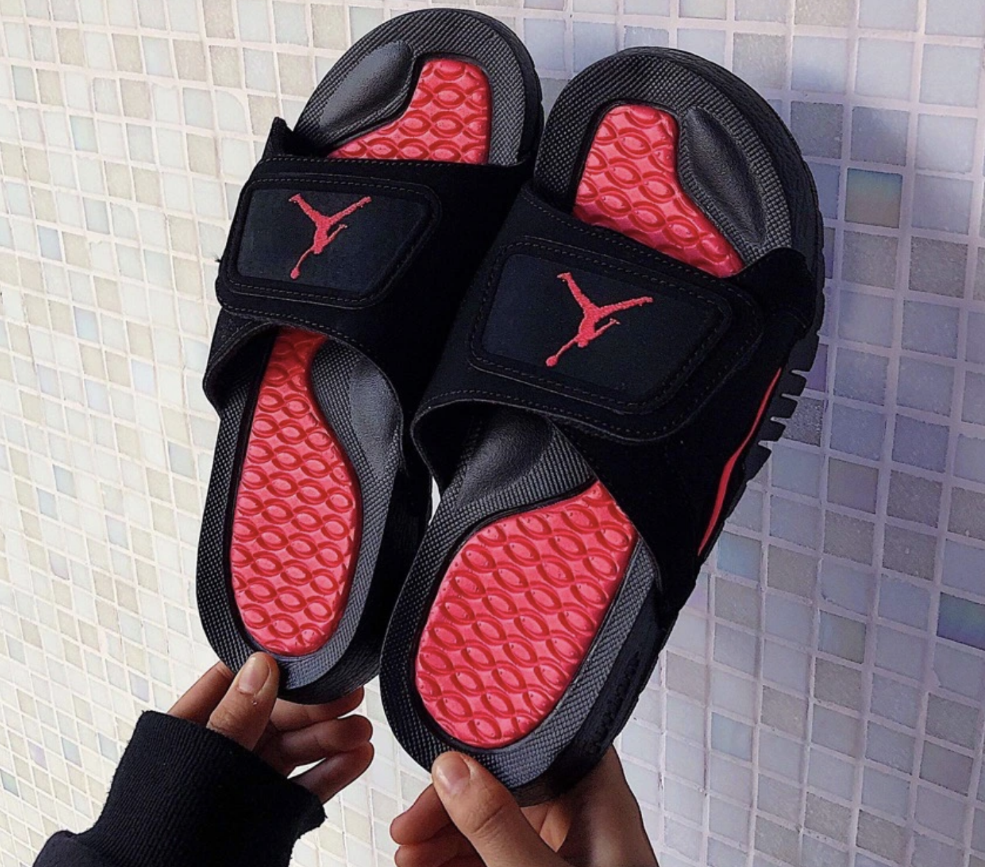 Dep Nike Jordan Hydro 6 'Infrared Black' 655327-060