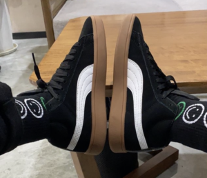 Giay Puma Smash V2 Mid 'Black White Brown' 366923-09