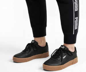 Giay Puma Wmns Carina Leather 'Black' 370325-06