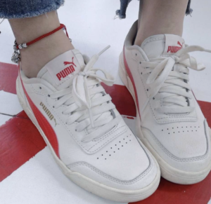 Giay Puma Caracal 'White High Risk Red' 369863-05