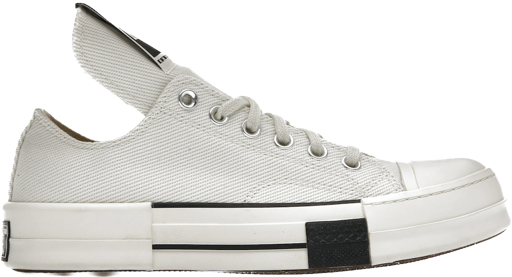 Giay Converse Rick Owens x Drkshdw Drkstar Chuck 70 'Egret' A00134C