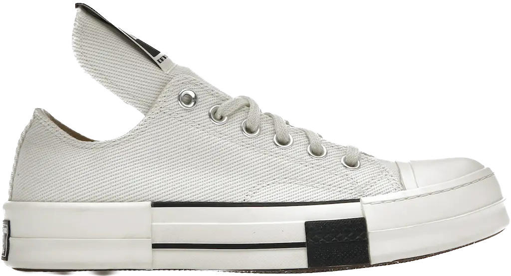 Giay Converse Rick Owens x Drkshdw Drkstar Chuck 70 'Egret' A00134C
