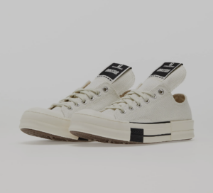 Giay Converse Rick Owens x Drkshdw Drkstar Chuck 70 'Egret' A00134C