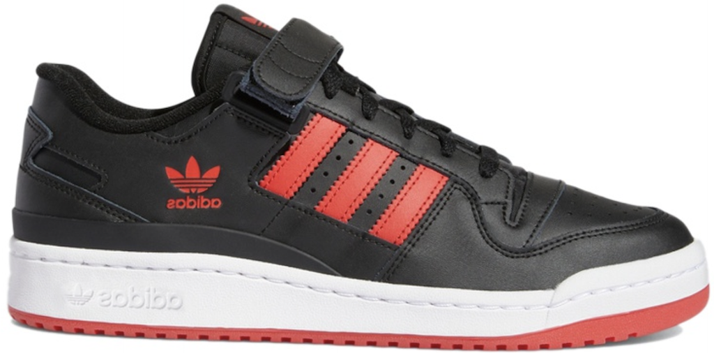 Giay Adidas Forum Low 'Black Vivid Red' GW1613