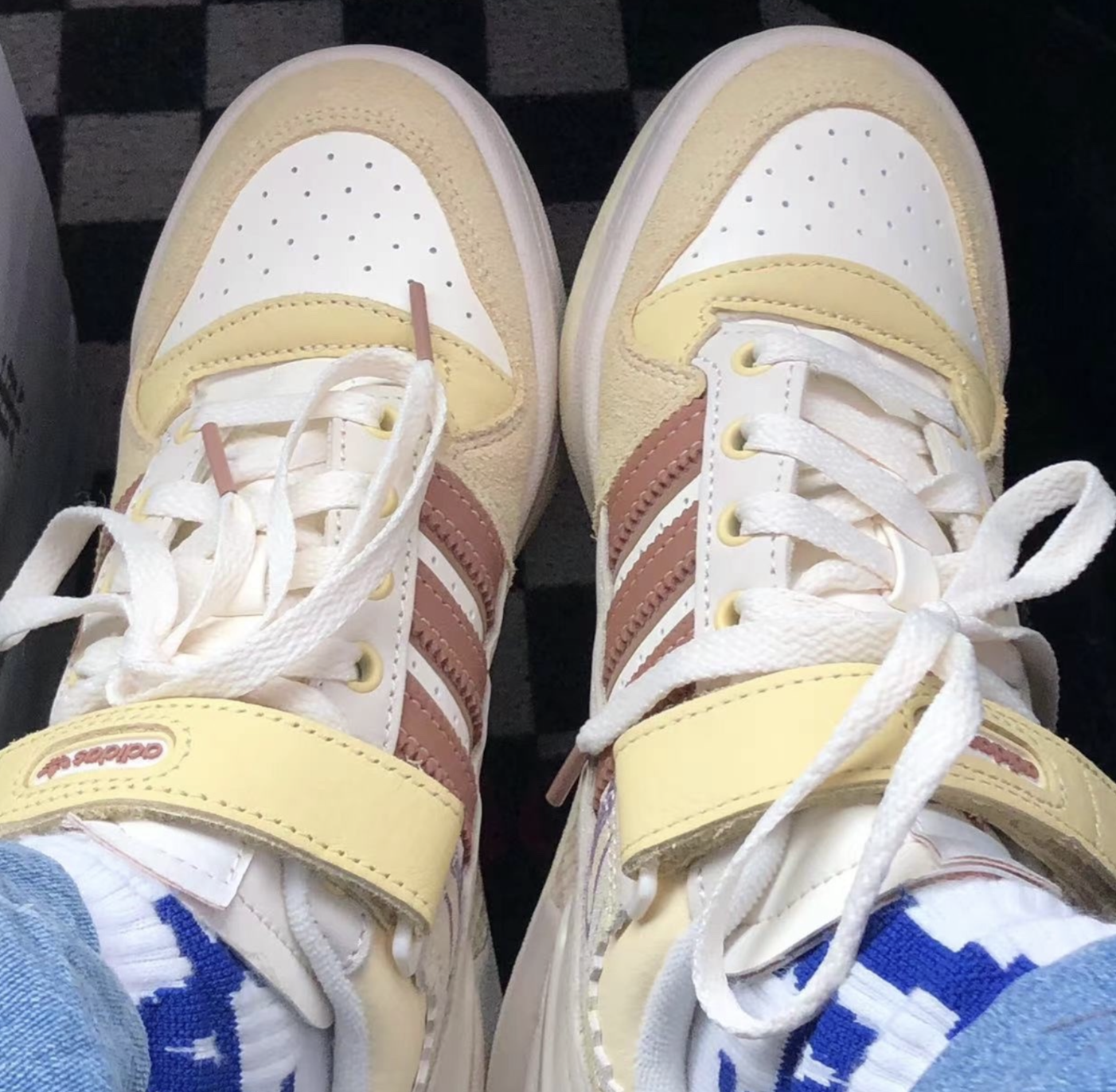 Giay Adidas Originals Forum 'Beige' ID2558
