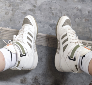 Giay Adidas Forum Mid 'Off White Orbit Green' GZ6337