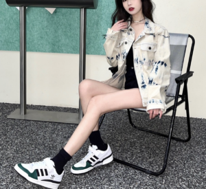 Giay Adidas Originals Forum Low 'Grey Green White' GY8203