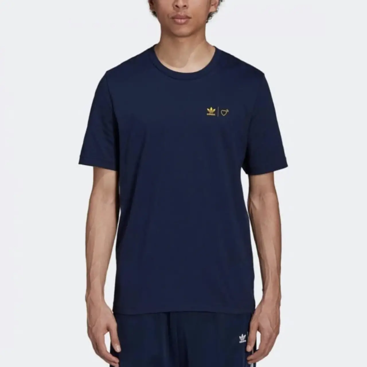 Ao Adidas x Human Made Graphic 'Navy'