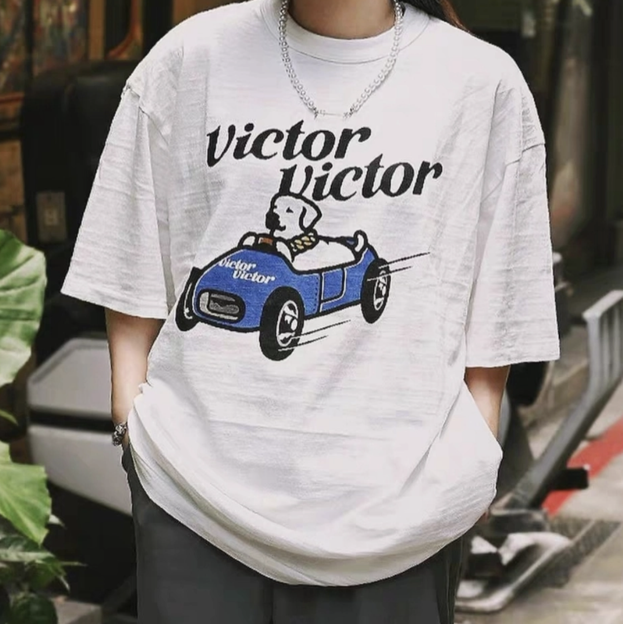 Ao Human Made x Victor Victor T-Shirt 'White'