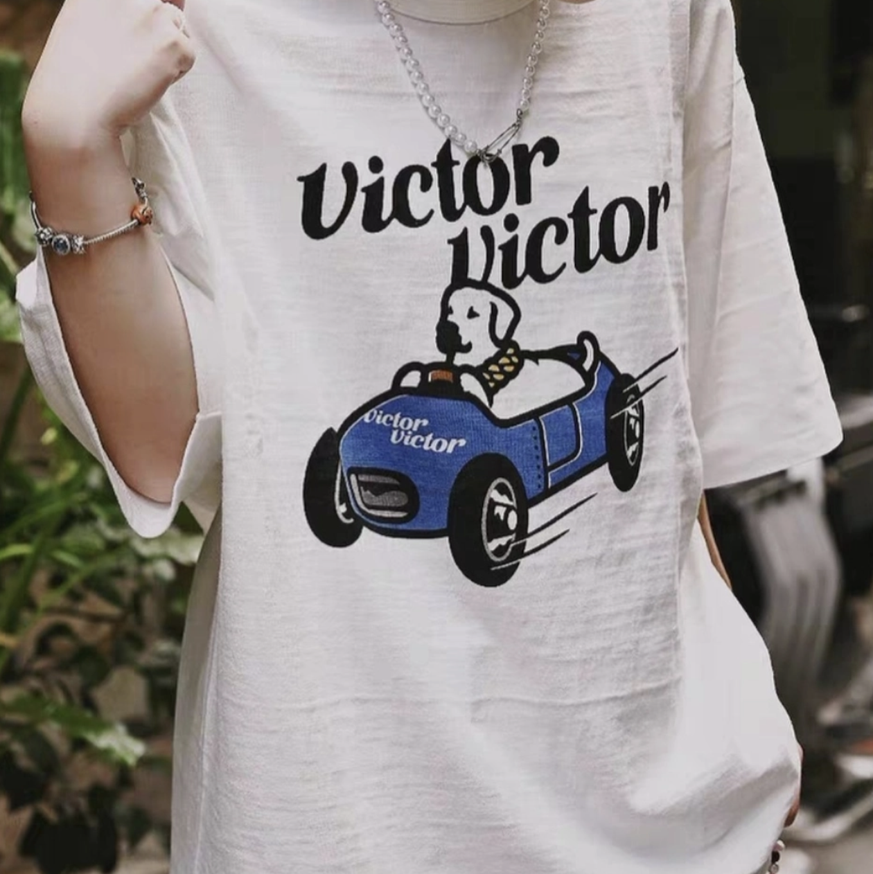 Ao Human Made x Victor Victor T-Shirt 'White'