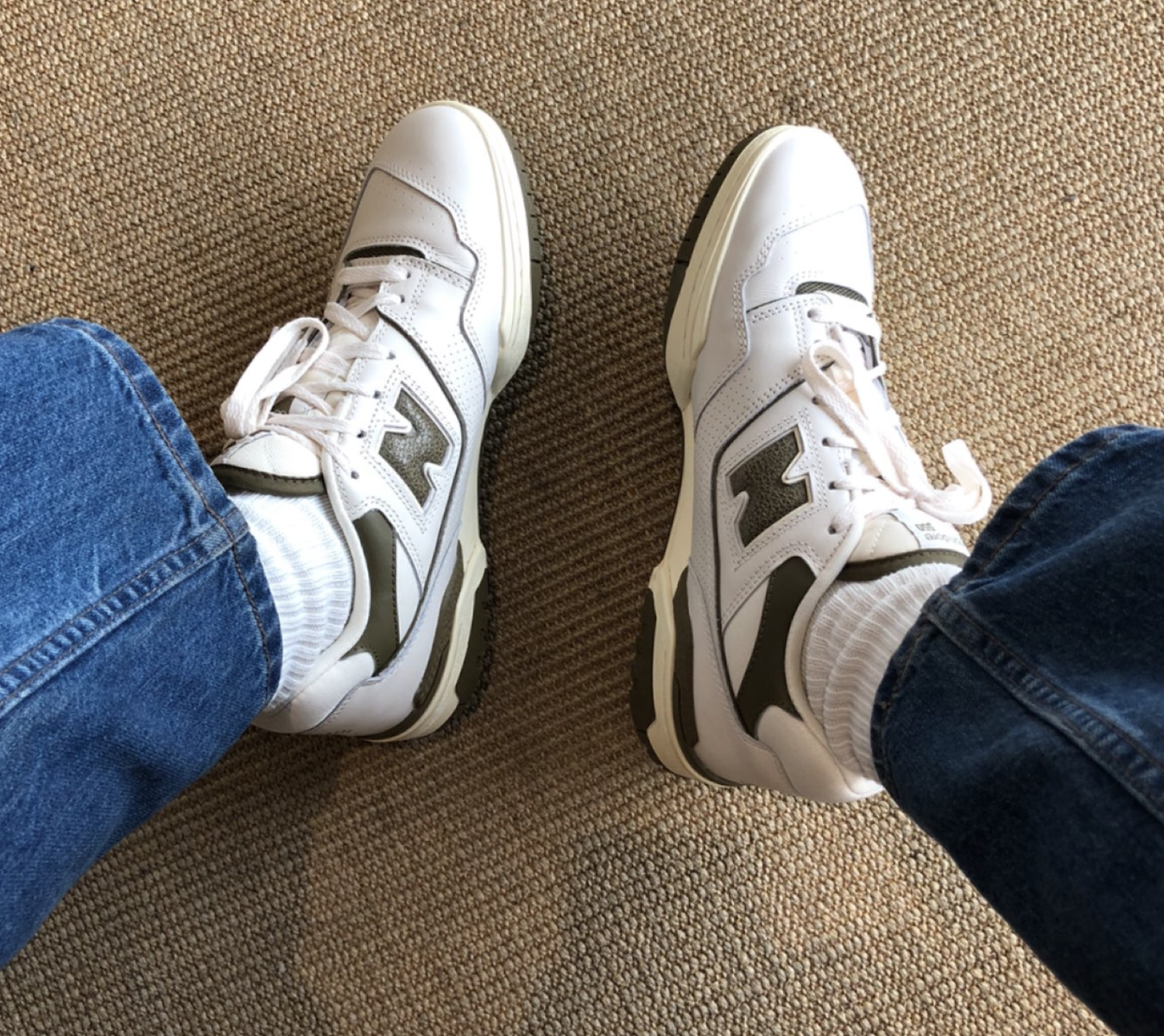 Giay New Balance Aime Leon Dore x 550 'Olive' BB550AD1