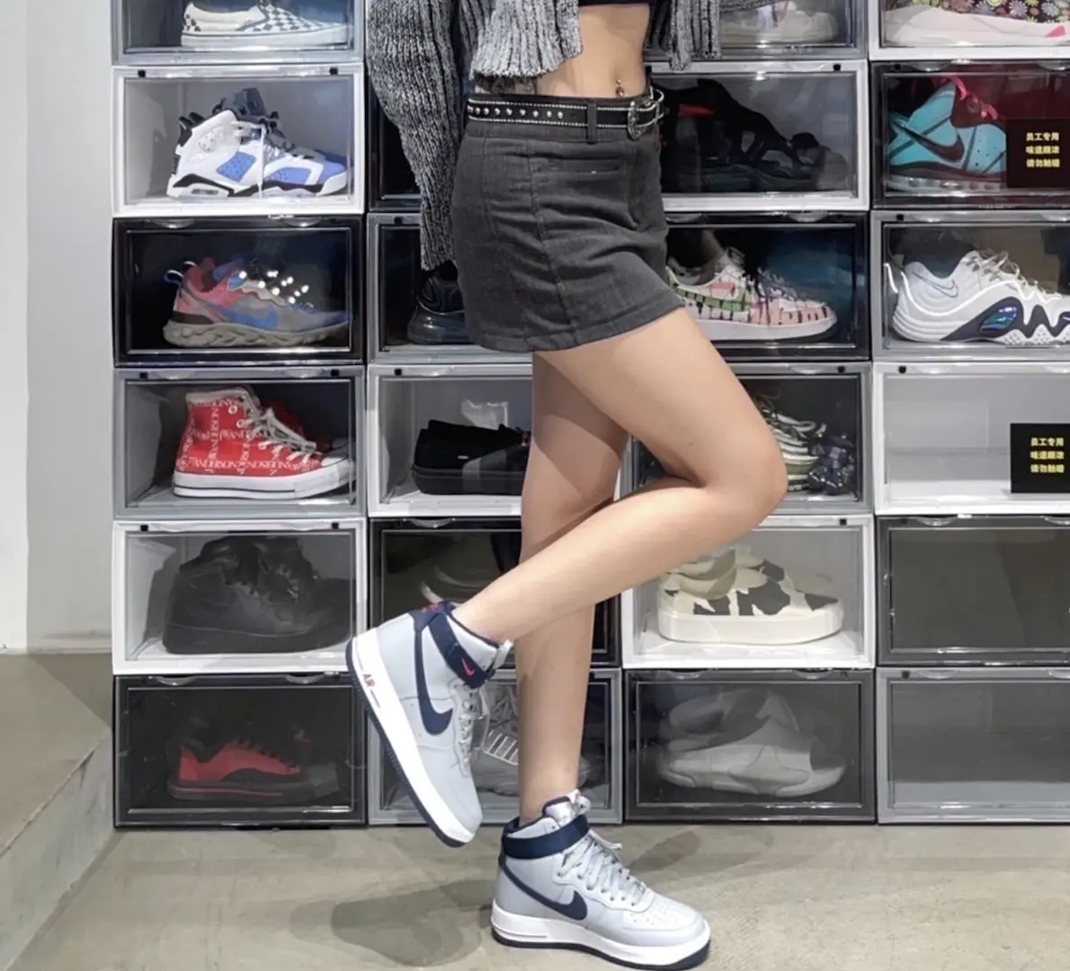 Giay Nike Air Force 1 High 'New England Patriots' DZ7338-001