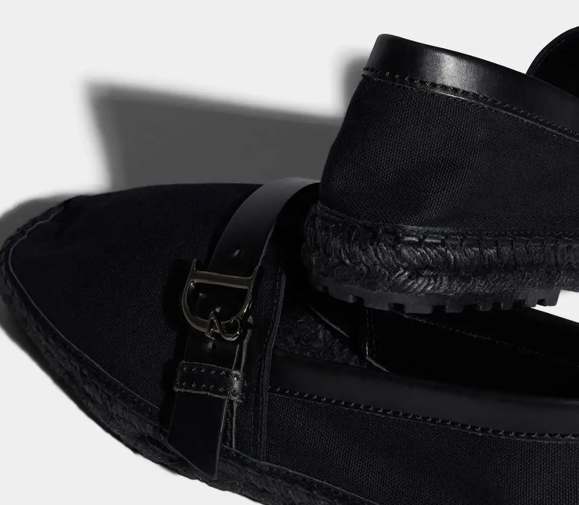 Giay Dsquared2 Statement Flat 'Black' ESM0010003000012124