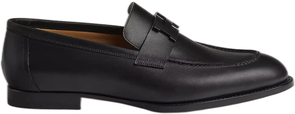 Giay Hermes Loafers Honore 'Black' H232903ZA02395