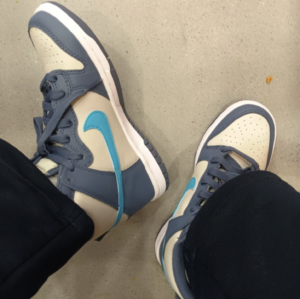 Giay Nike Dunk High 'Light Bone Diffused Blue' DB2179-006