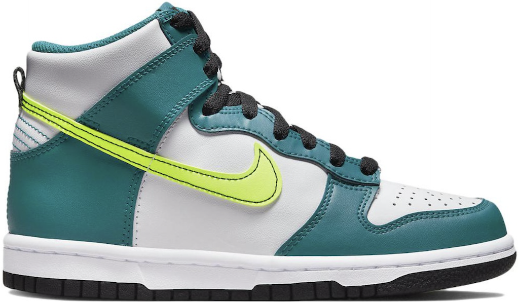 Giay Nike Dunk High 'Bright Spruce Volt' DB2179-109
