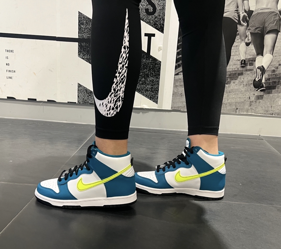 Giay Nike Dunk High 'Bright Spruce Volt' DB2179-109