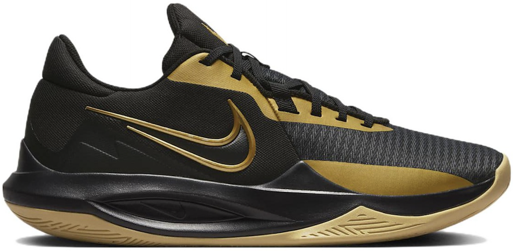 Giay Nike Precision 6 'Black Metallic Gold' DD9535-005