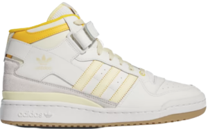 Giay Adidas Originals Forum Mid 'Cloud White Yellow' IE7181