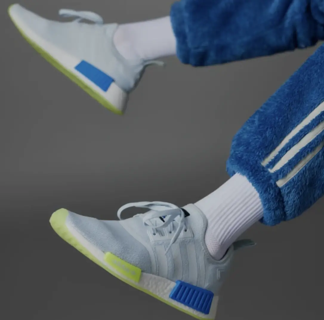 Giay Adidas NMD_R1 x Indigo Herz 'Halo Blue' IE1843