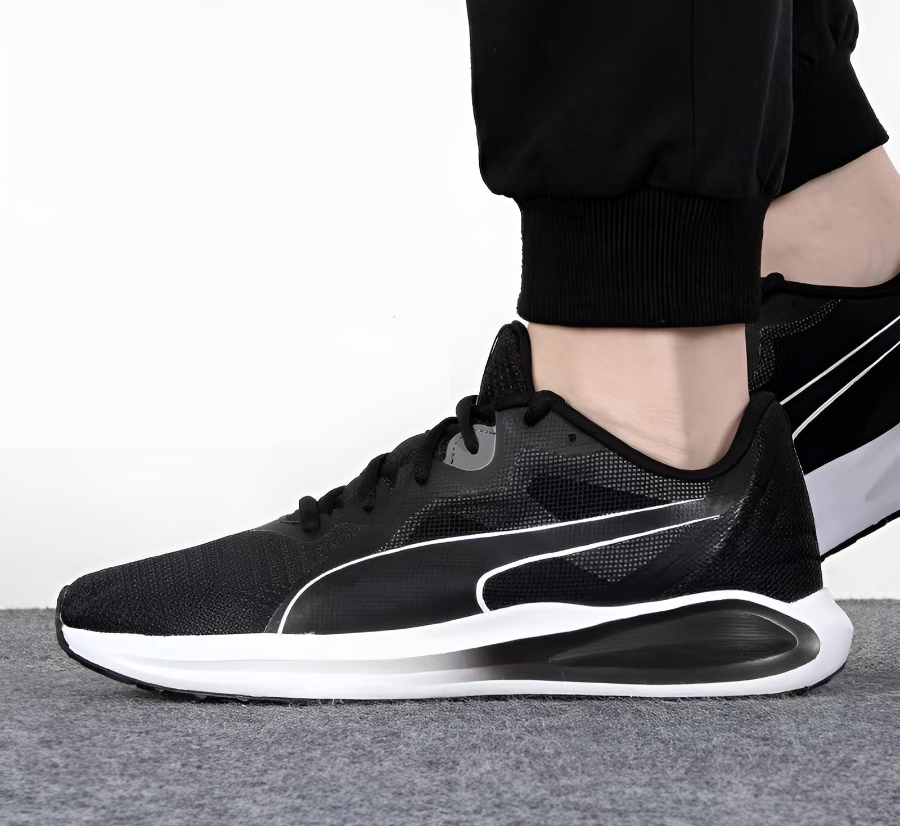 Giay Puma Footwear Twitch Runner 'Black' 376289 01
