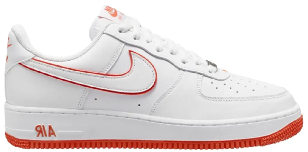 Giay Nike Air Force 1 Low 'White Orange' DV0788-102