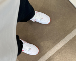 Giay Nike Air Force 1 Low 'White Orange' DV0788-102